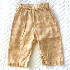 Pottery Barn Kids 3-6mo Plaid Soft Pants